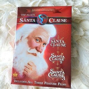 Disney Santa Clause Holiday DVD Movie Collection- 3 Pack